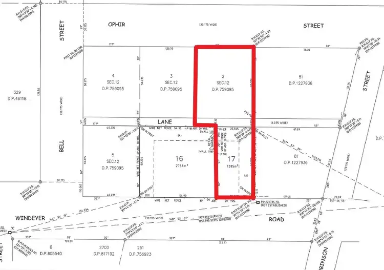 Main view of Homely land listing, 1673 Windeyer Road, Windeyer NSW 2850