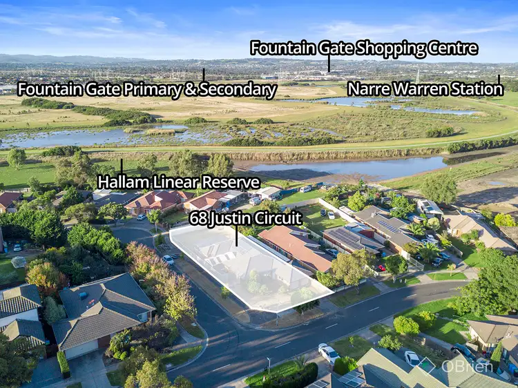 Second view of Homely house listing, 68 Justin Circuit, Hampton Park VIC 3976