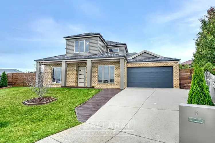 Main view of Homely house listing, 6 Griffiths Court, Buninyong VIC 3357