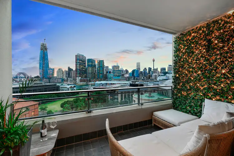 Main view of Homely apartment listing, B802/24 Point Street, Pyrmont NSW 2009