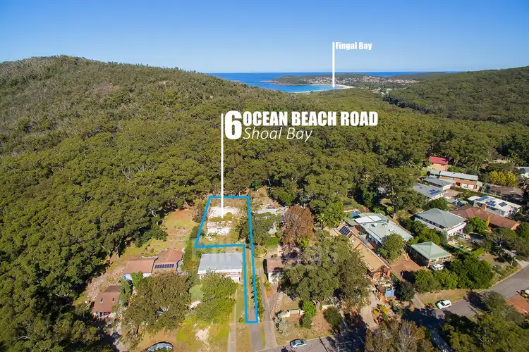 Third view of Homely land listing, 6 Ocean Beach Road, Shoal Bay NSW 2315