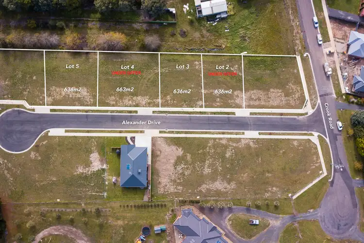 Main view of Homely land listing, LOT 2,3,4,5 Alexander Drive, Ballan VIC 3342