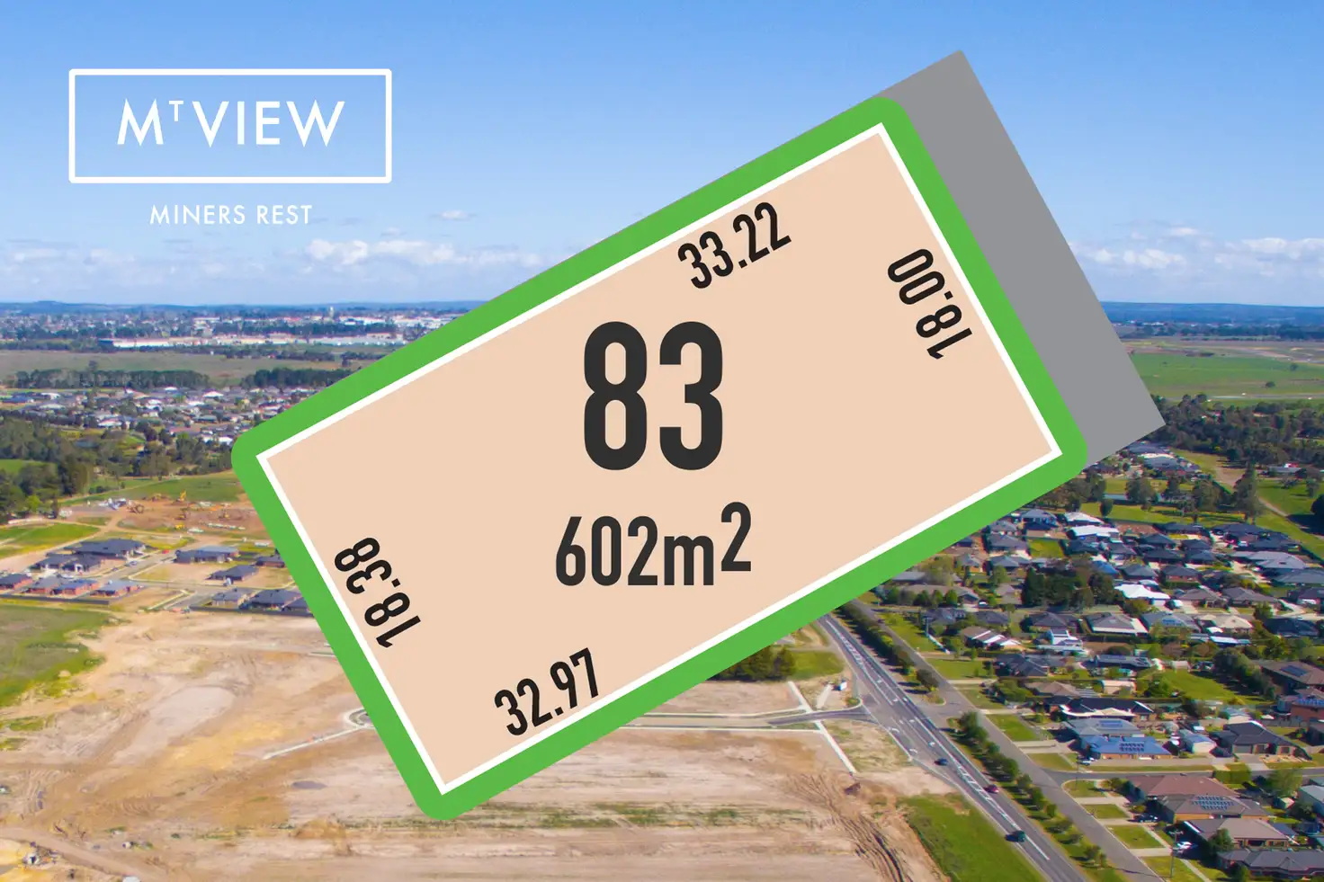 Main view of Homely land listing, LOT 83, 134 Jurify Drive, Miners Rest VIC 3352
