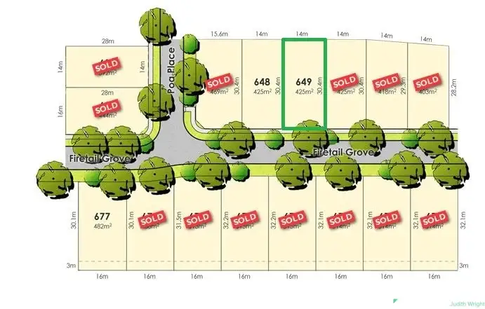 Main view of Homely land listing, LOT 649, 9 Firetail Grove, Cowes VIC 3922