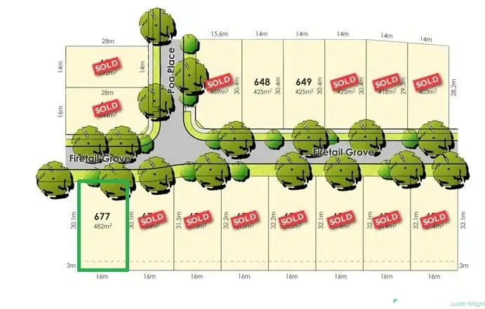 Main view of Homely land listing, LOT 677, 4 Firetail Grove, Cowes VIC 3922