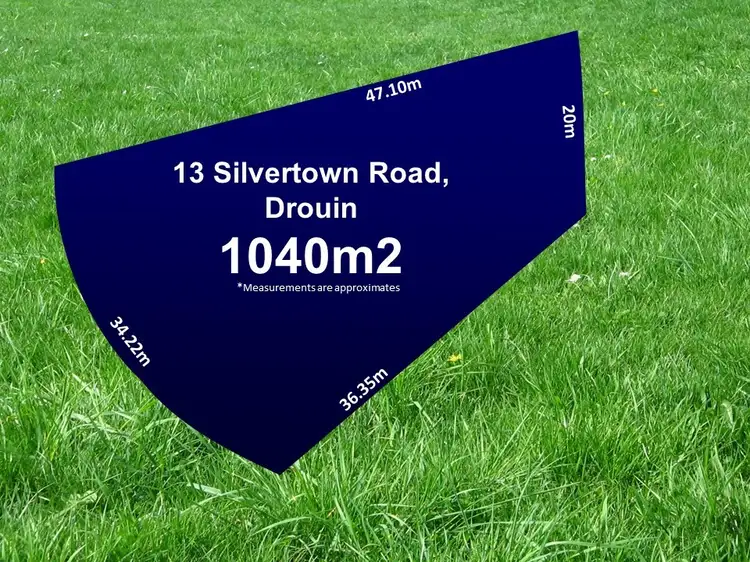 Main view of Homely land listing, LOT 2014, 13 Silvertown Road, Drouin VIC 3818