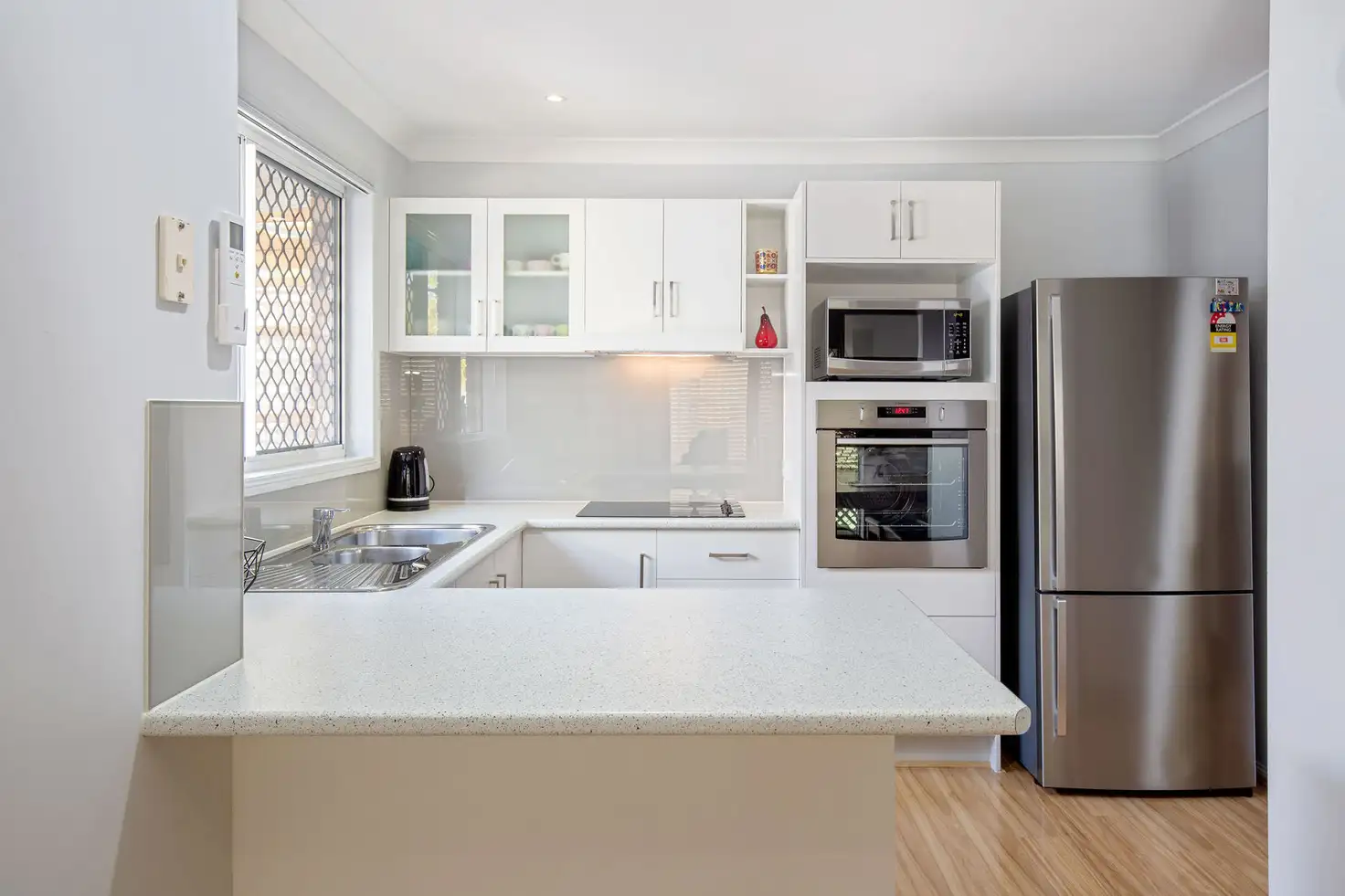 Main view of Homely semi-detached listing, 1/5 Clovelly Place, Labrador QLD 4215