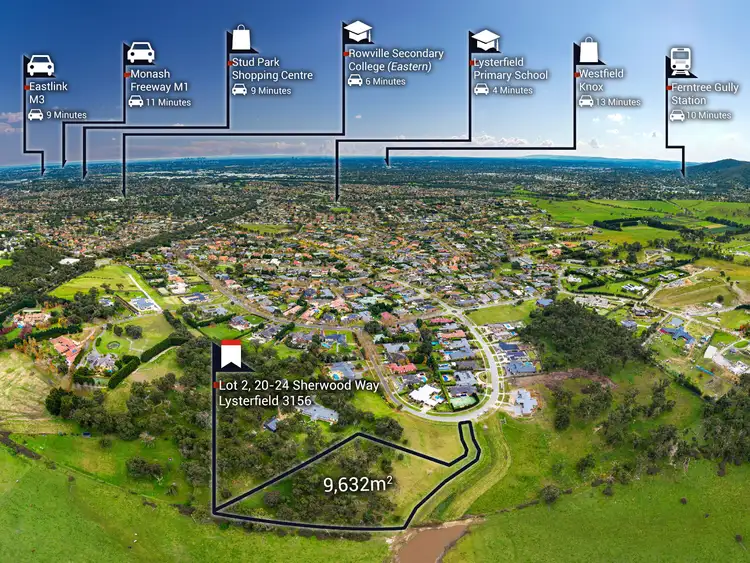 Second view of Homely land listing, LOT 2, 20-24 Sherwood Way, Lysterfield VIC 3156