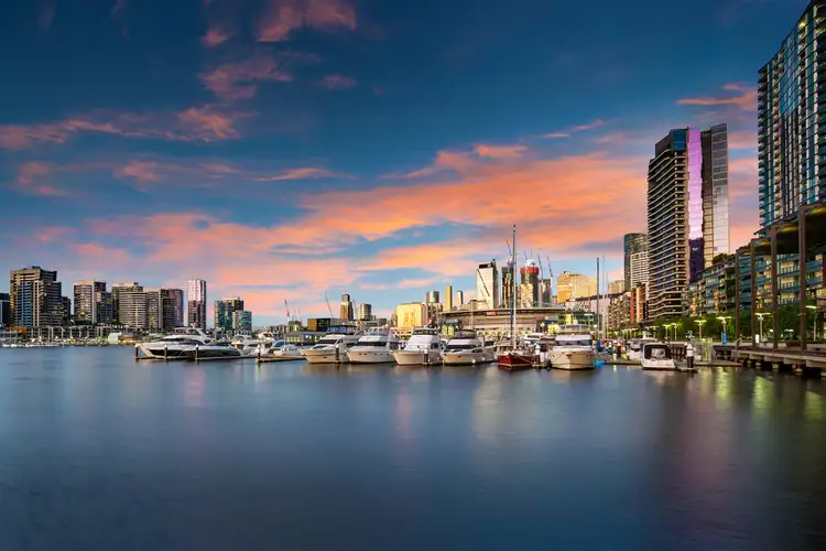 Second view of Homely apartment listing, 713/915 Collins Street, Docklands VIC 3008