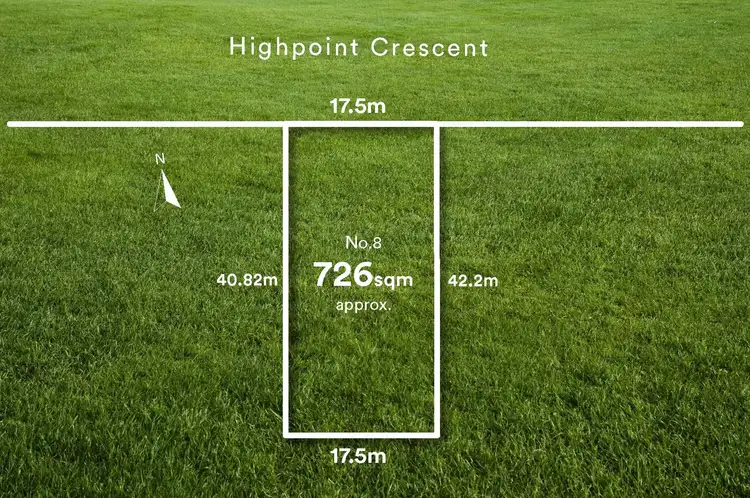 Second view of Homely land listing, 8 Highpoint Crescent, Highton VIC 3216