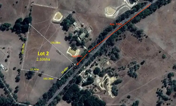Second view of Homely land listing, LOT 2, 86 Stockyard Hill Road, Beaufort VIC 3373