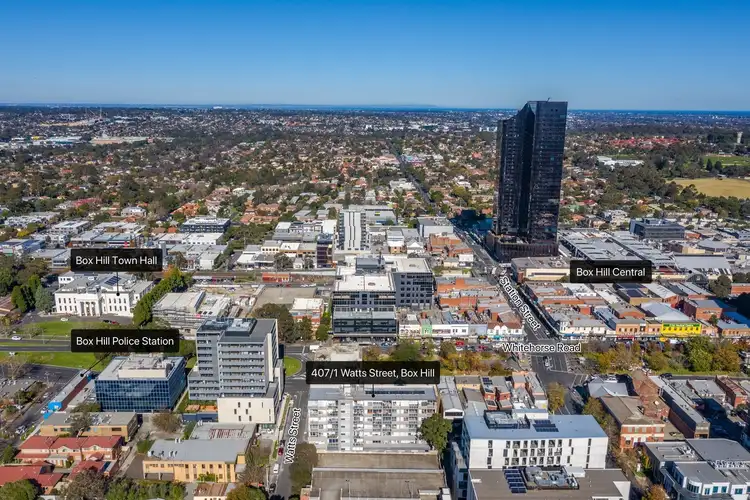 Fourth view of Homely apartment listing, 407/1 Watts Street, Box Hill VIC 3128