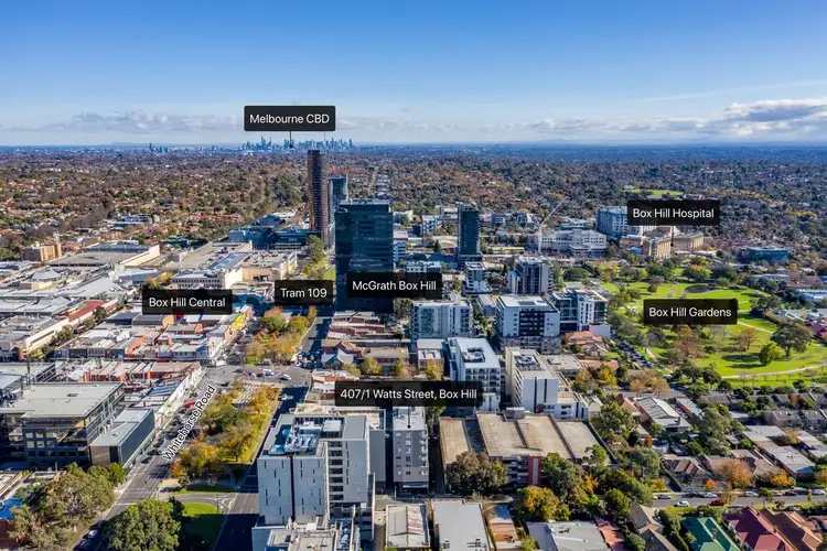 Fifth view of Homely apartment listing, 407/1 Watts Street, Box Hill VIC 3128