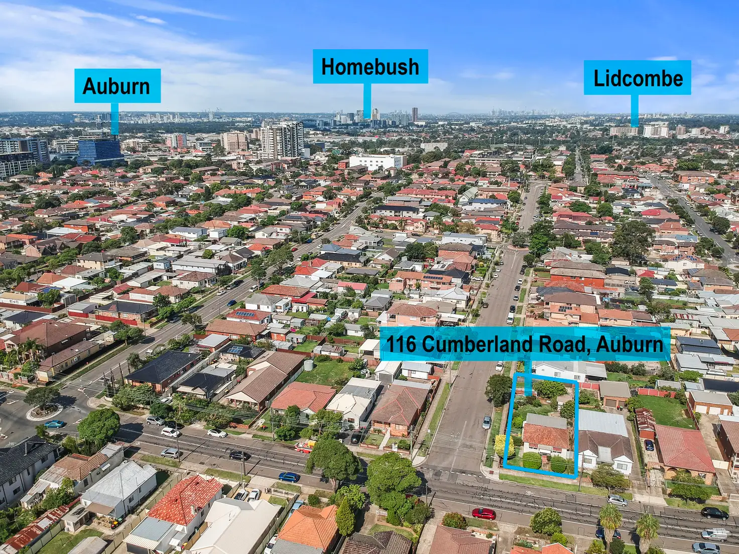 Main view of Homely house listing, 116 Cumberland Road, Auburn NSW 2144