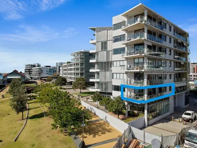 Second view of Homely apartment listing, 102/19 Honeysuckle Drive, Newcastle NSW 2300