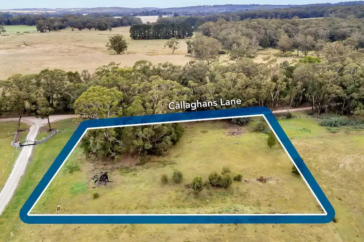 Main view of Homely land listing, 4a Callaghans Lane, Gordon VIC 3345