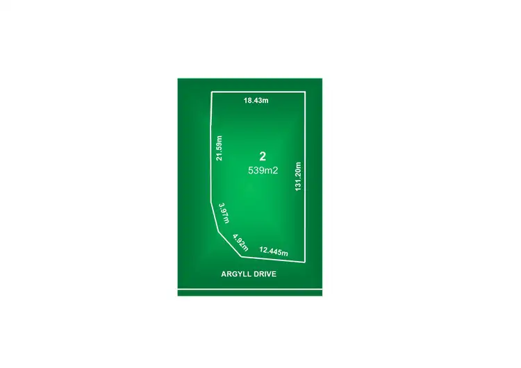 Main view of Homely land listing, LOT 2 Argyll Drive, Junortoun VIC 3551
