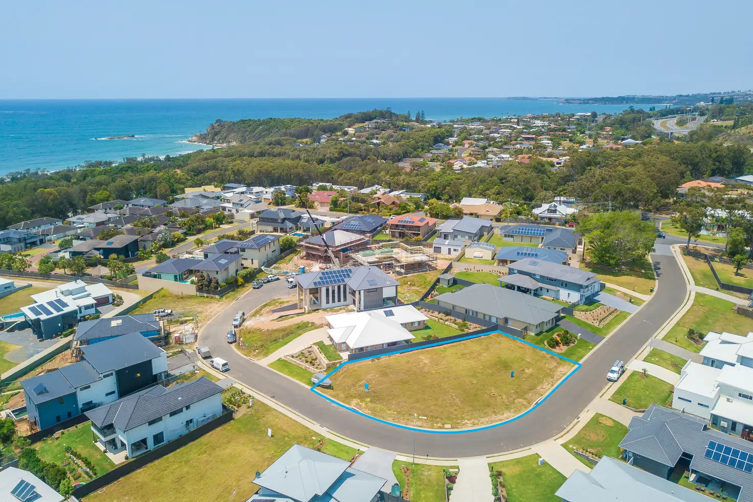 Main view of Homely land listing, 10 Grandview Close, Sapphire Beach NSW 2450