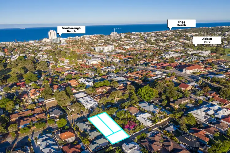 Third view of Homely land listing, 144 Deanmore Road, Scarborough WA 6019