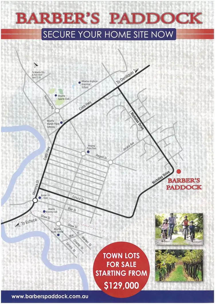Third view of Homely land listing, LOT 79, 17 Cobba Way, Moama NSW 2731