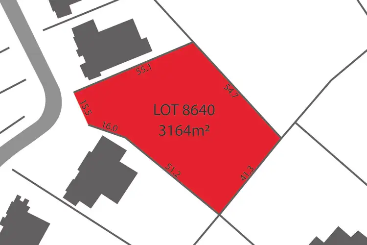 Main view of Homely land listing, LOT 8640, 80 Tickner Parade, The Vines WA 6069