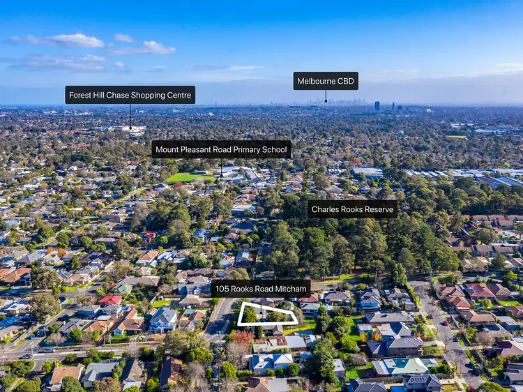 Main view of Homely house listing, 105 Rooks Road, Mitcham VIC 3132
