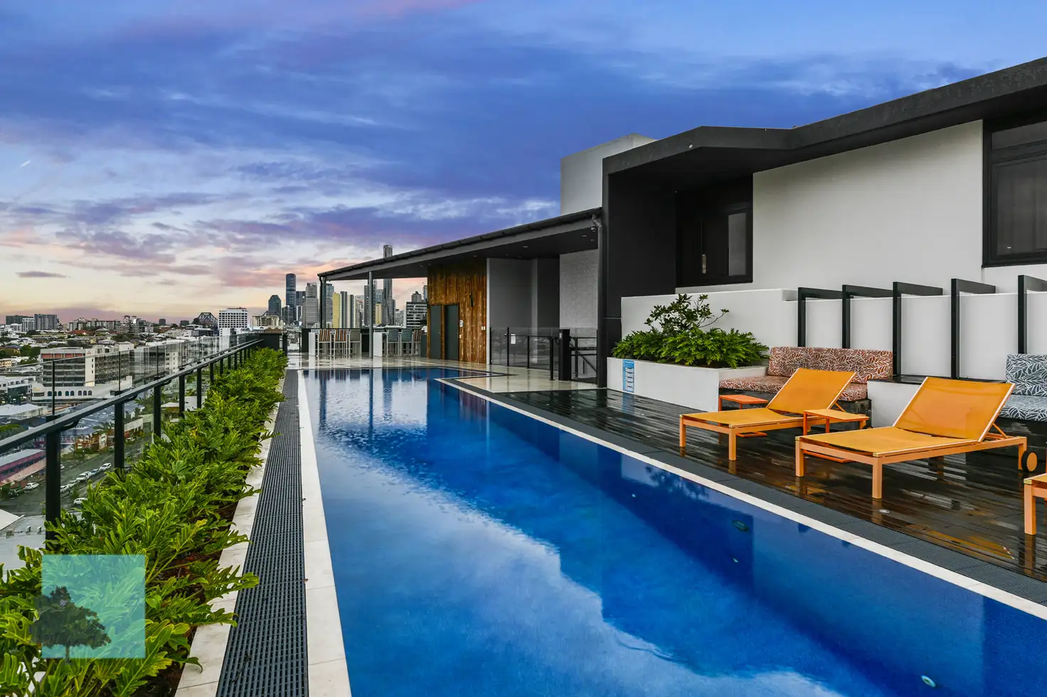 Main view of Homely apartment listing, 704/18 Leopold Street, Newstead QLD 4006