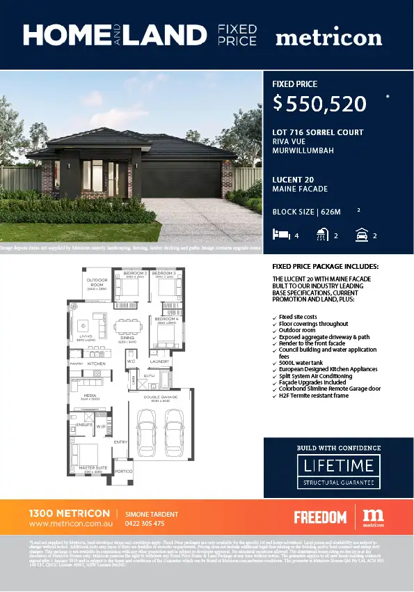 Fourth view of Homely house listing, Lot 716 Sorrel Court, Murwillumbah NSW 2484