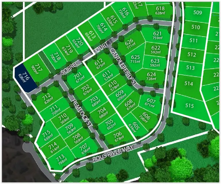 Sixth view of Homely house listing, Lot 716 Sorrel Court, Murwillumbah NSW 2484