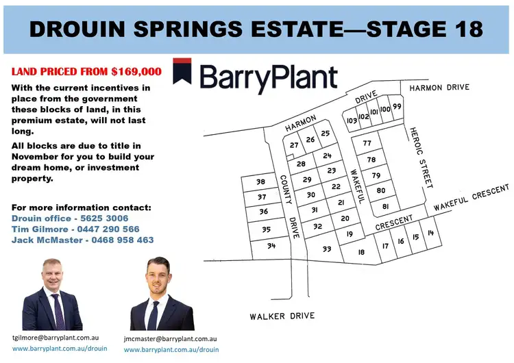 Second view of Homely land listing, LOT 20 Wakeful Crescent, Drouin VIC 3818