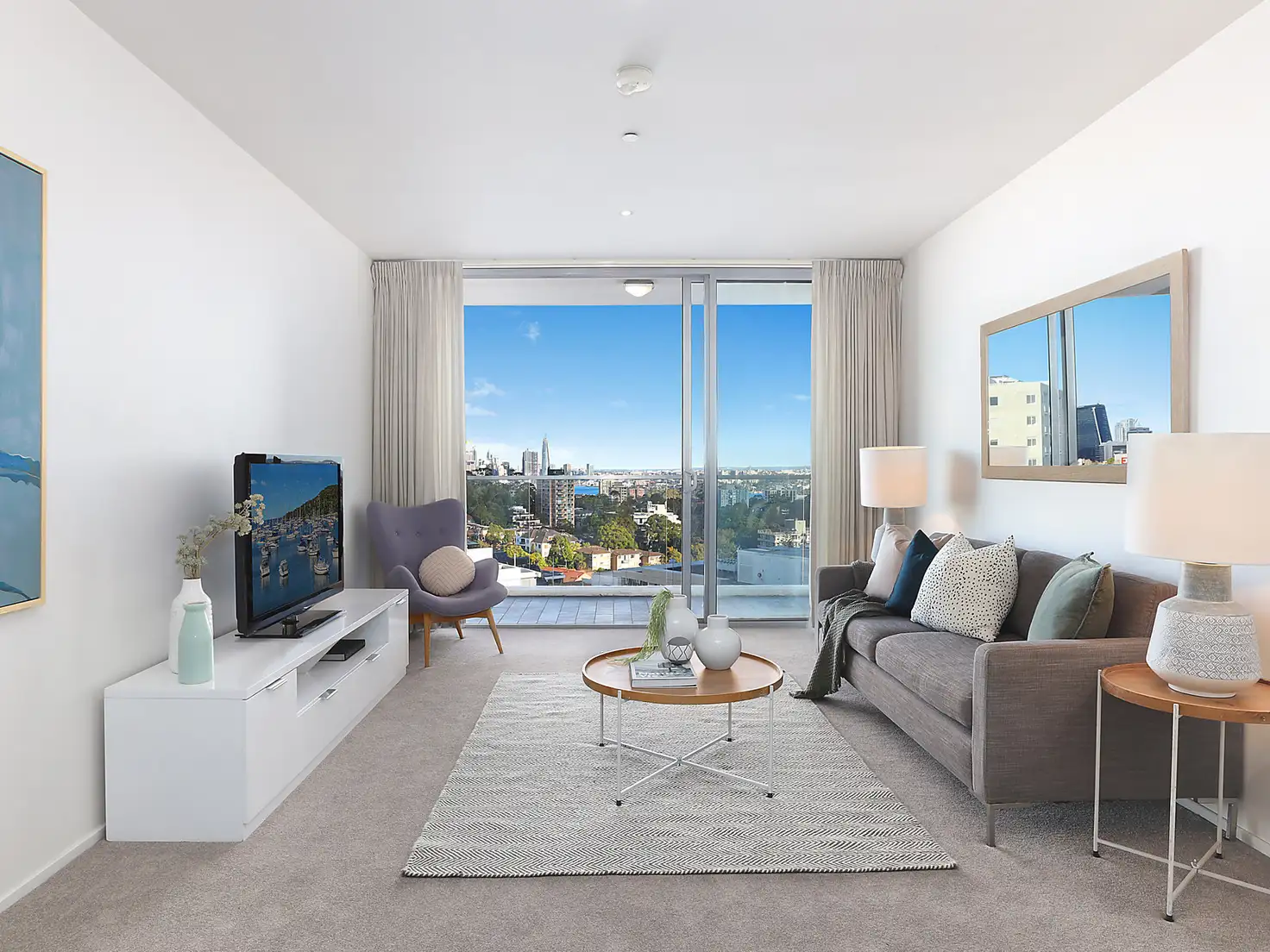 Main view of Homely apartment listing, 1005E/599 Pacific Highway, St Leonards NSW 2065