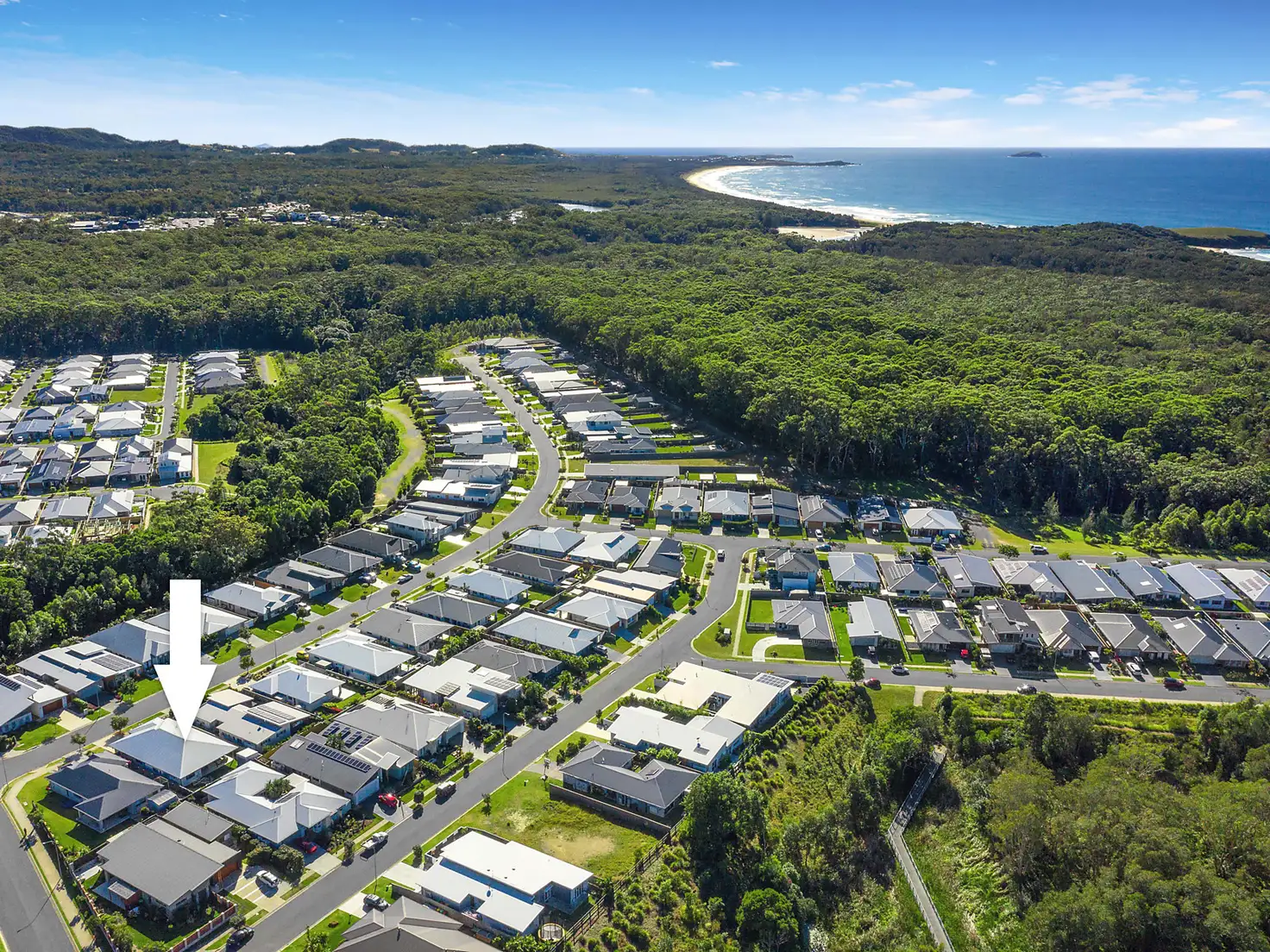 Main view of Homely house listing, 4 Watergum Close, Sapphire Beach NSW 2450