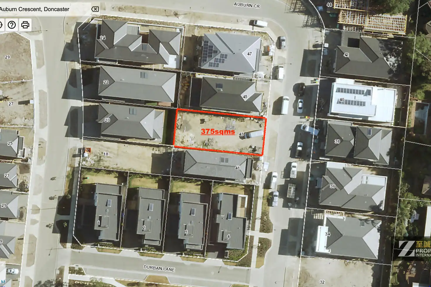 Main view of Homely land listing, 43 Auburn Crescent, Doncaster VIC 3108