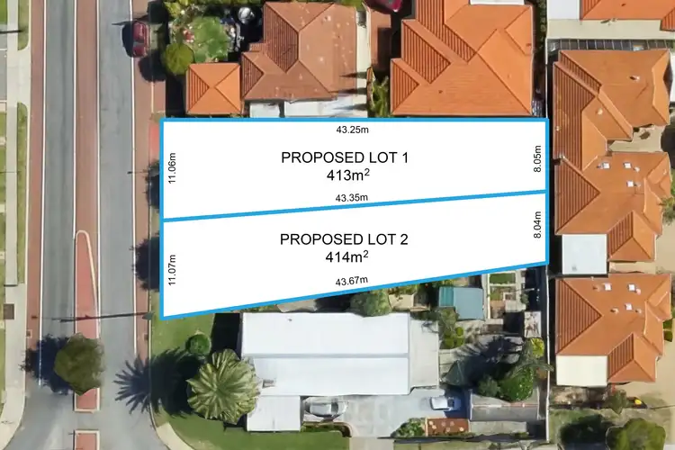 Second view of Homely land listing, 147 North Beach Drive, Osborne Park WA 6017