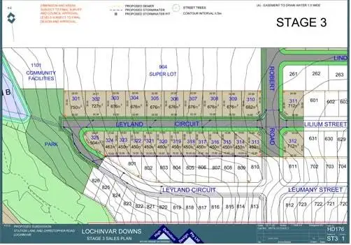 Third view of Homely land listing, LOT 316 Leyland Crescent, Lochinvar NSW 2321