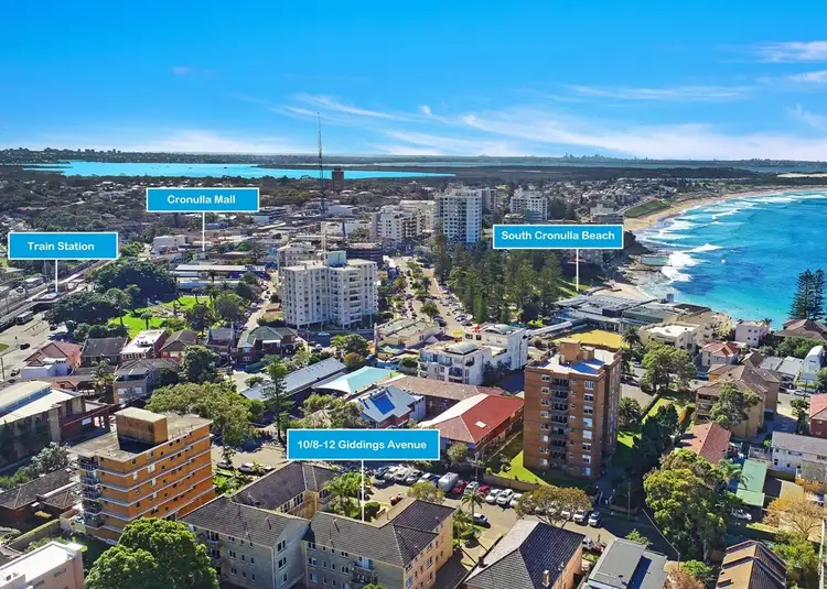 Second view of Homely apartment listing, 10/8-12 Giddings Avenue, Cronulla NSW 2230