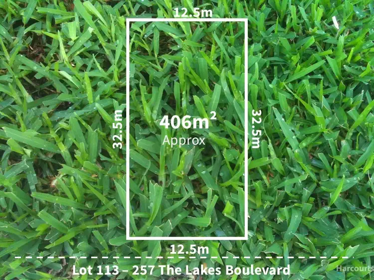Main view of Homely land listing, LOT 113, 257 The Lakes Boulevard, South Morang VIC 3752