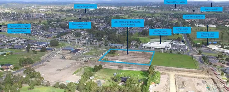 Third view of Homely land listing, LOT 113, 257 The Lakes Boulevard, South Morang VIC 3752