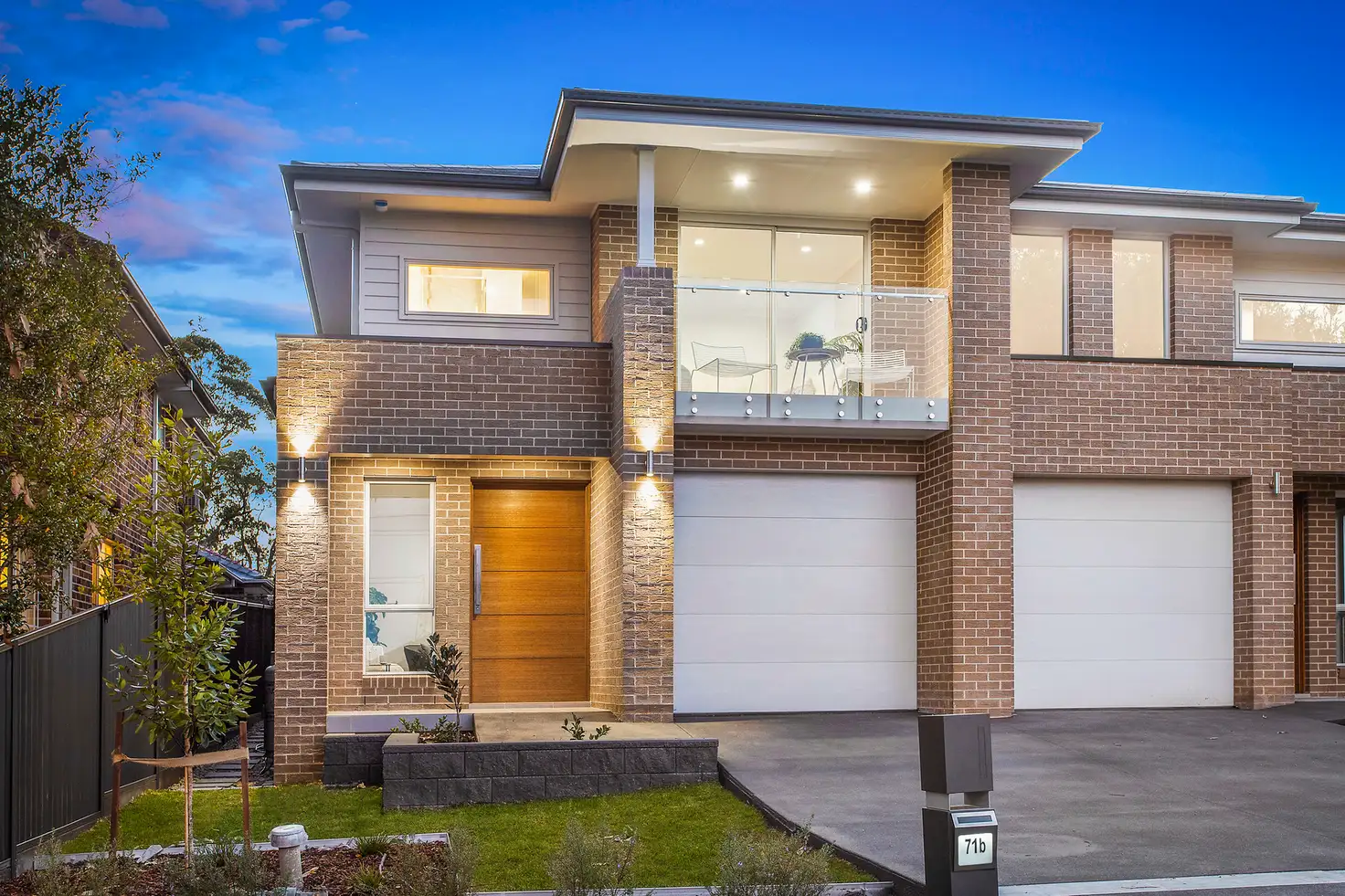 Main view of Homely semi-detached listing, 71B Chapman Street, Gymea NSW 2227