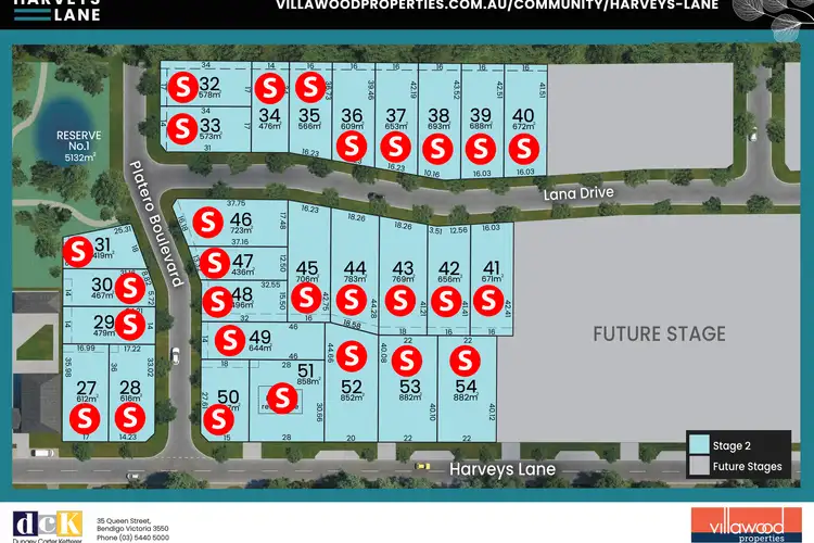 Main view of Homely land listing, Harveys Lane Estate - Stage 2, Jackass Flat VIC 3556