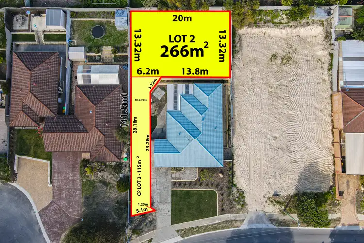 Main view of Homely land listing, LOT 2, 61 Lysander Drive, Heathridge WA 6027