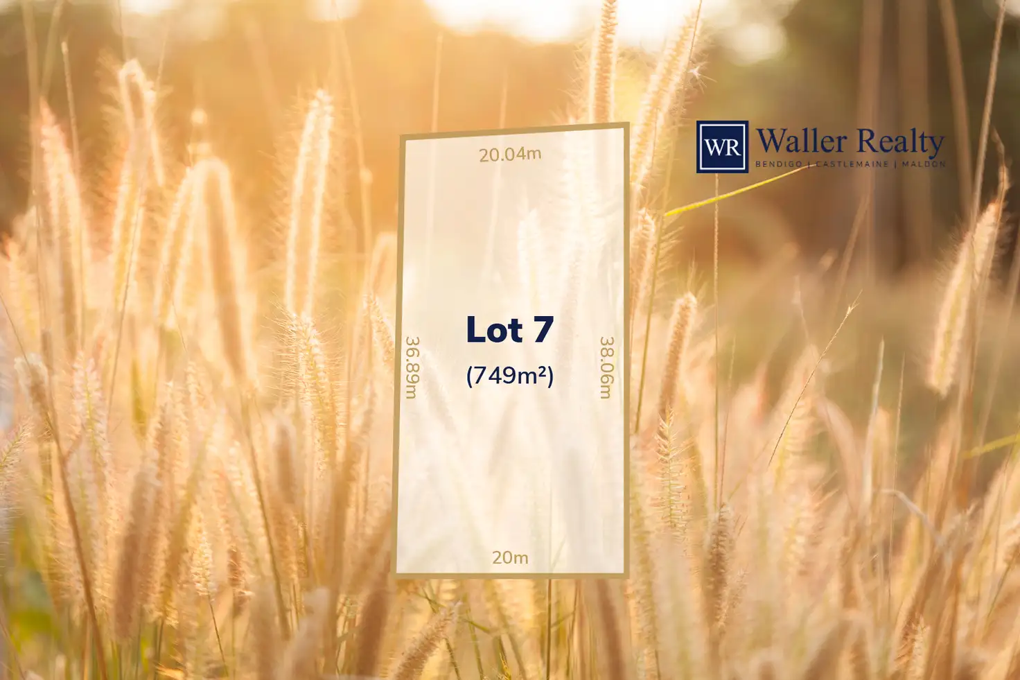 Main view of Homely land listing, 7 Hakea Drive, Castlemaine VIC 3450