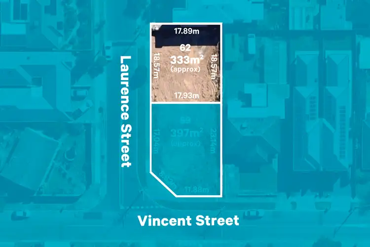 Main view of Homely land listing, 62 Laurence Street, South Plympton SA 5038