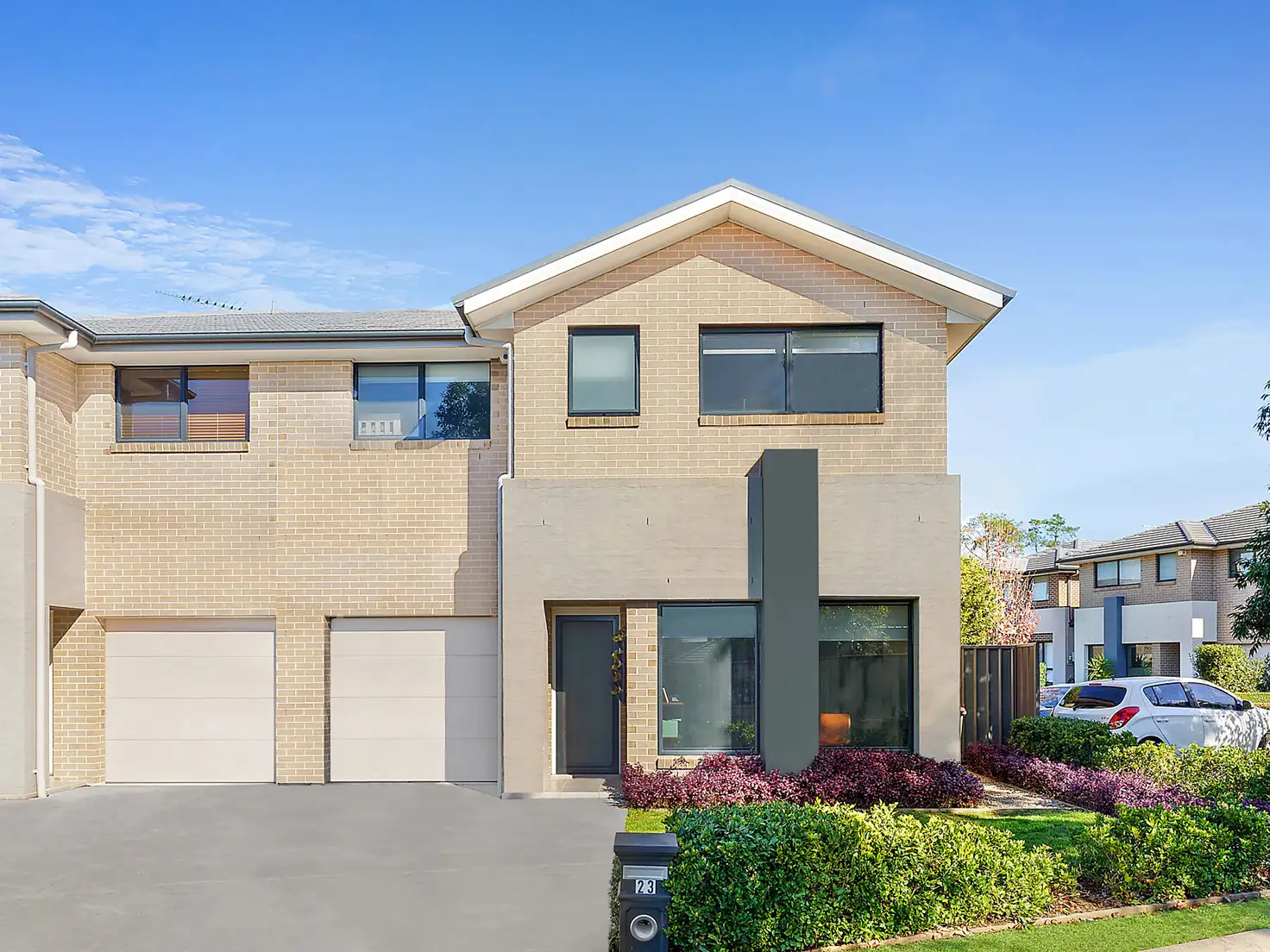 Main view of Homely semi-detached listing, 23 Gabi Glade, Kellyville Ridge NSW 2155