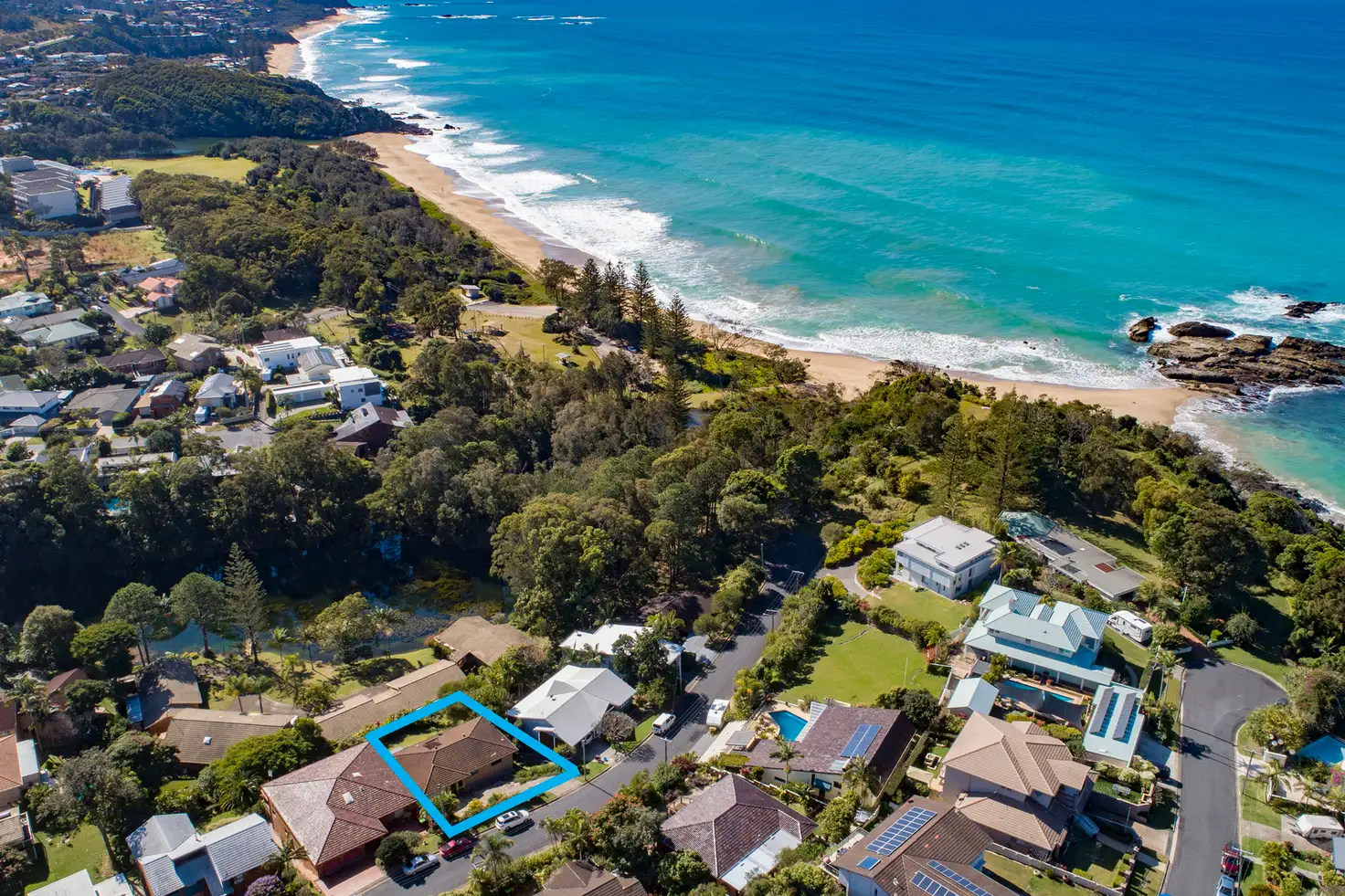 Main view of Homely house listing, 9 Bellevue Drive, Korora NSW 2450