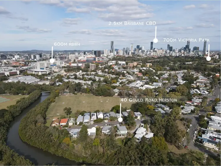 Second view of Homely house listing, 40 Gould Road, Herston QLD 4006