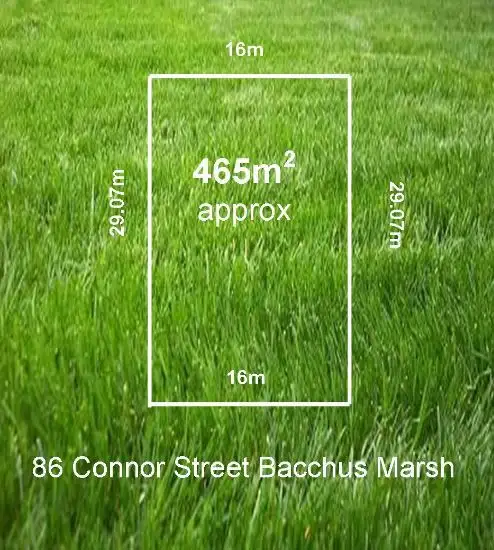 Main view of Homely land listing, 86 Connor Street, Bacchus Marsh VIC 3340