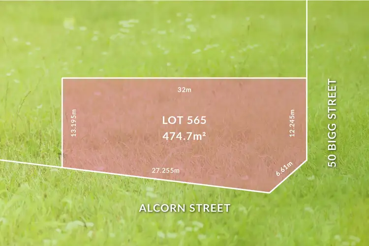 Main view of Homely land listing, LOT 565, 50 Bigg Street, Schofields NSW 2762