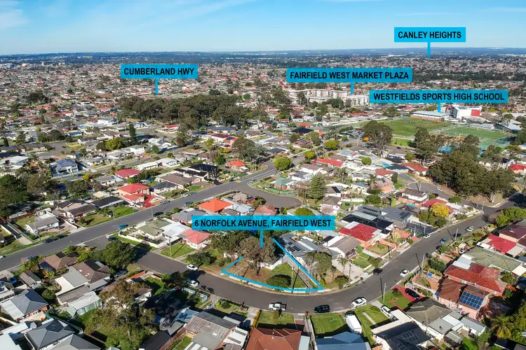 Second view of Homely house listing, 6 Norfolk Avenue, Fairfield West NSW 2165