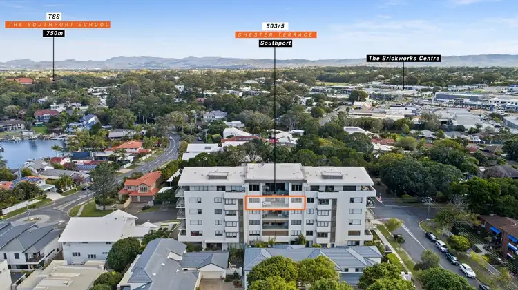 Fourth view of Homely apartment listing, 503/5 Chester Terrace, Southport QLD 4215